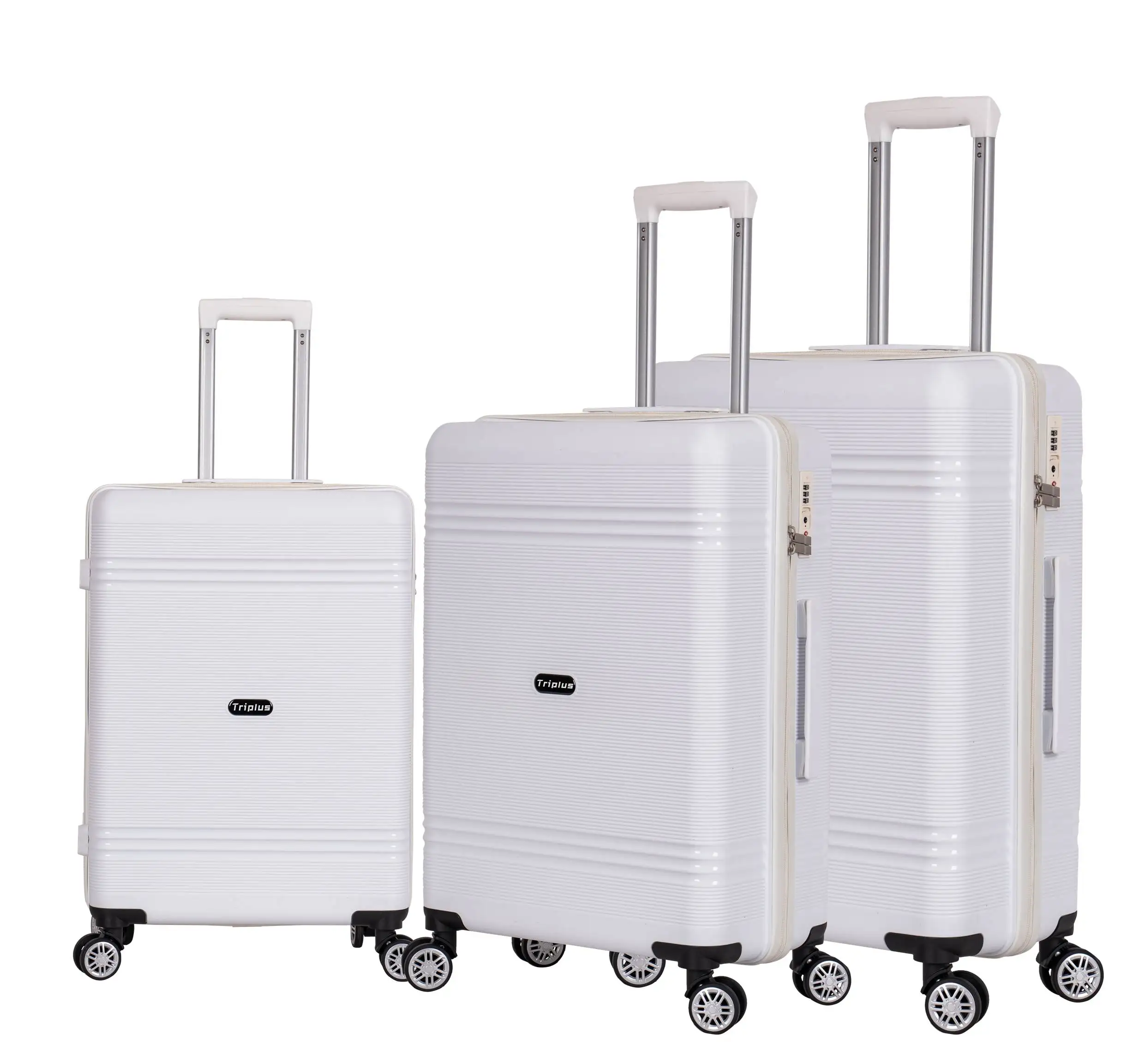 Fashionable Classic High Grade PP 3 Pieces Set 20/24/28 Inch Baggage Wholesale Suitcase Travel Trolley Luggage