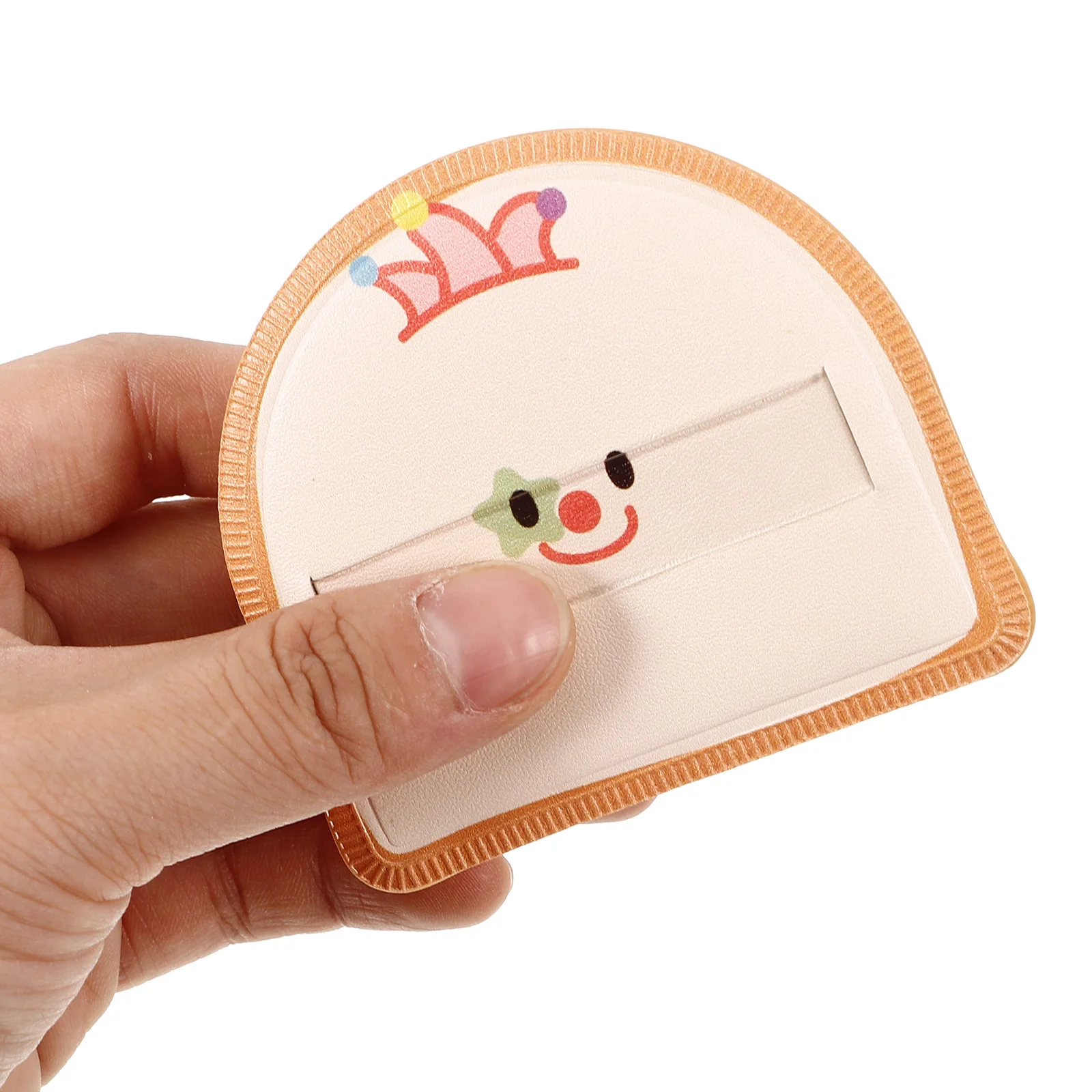 Cute Toast Makeup Puff Powder Sponge Foundation Cushion Concealer Blender Soft Non Shedding Portable Daily Use