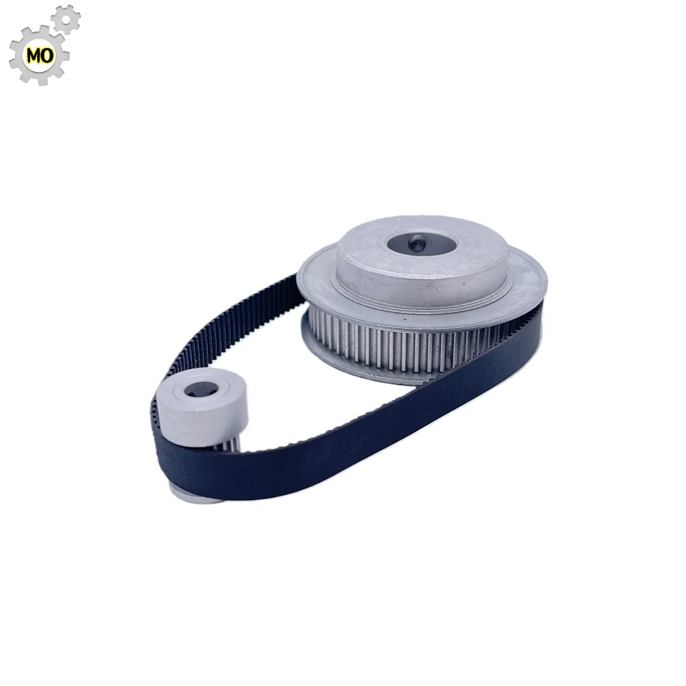 10T 60T HTD 5M Timing Pulley Set Reduction 1：6 Belt Width 10mm 15mm 10Teeth 60Teeth HTD 5M Synchronous Pulley Belt Kit