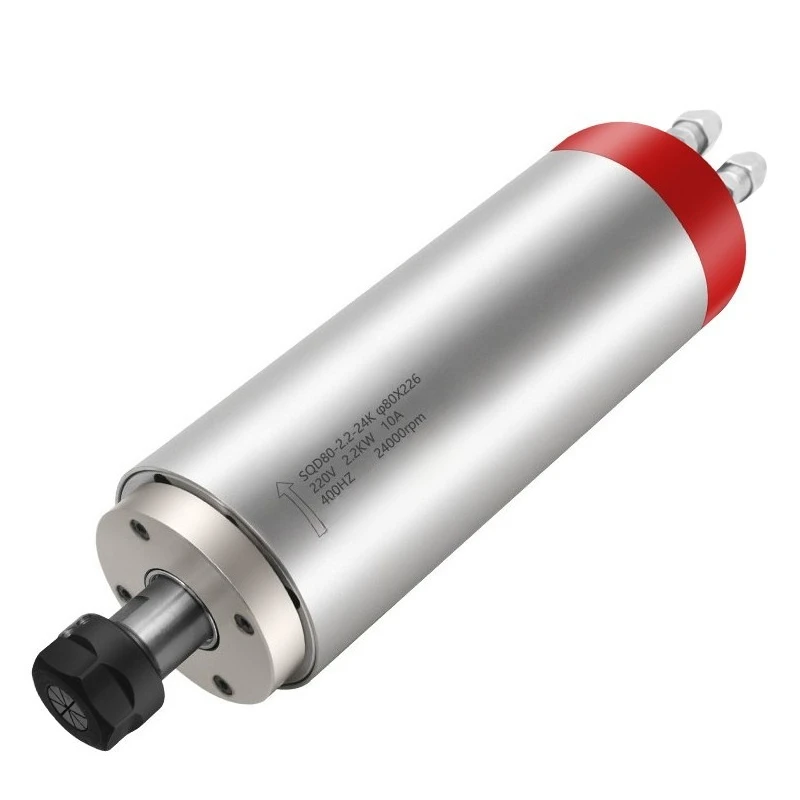 For High Speed Electric Spindle 800/1.5/2.2/3 2/5.5 KW Water-cooled Engraving Machine Spindle Motor