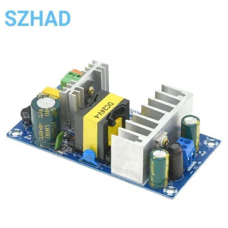 100W 4A To 6A DC 24V Switching Power Supply Board Stable High Power AC DC Power Module Transformer