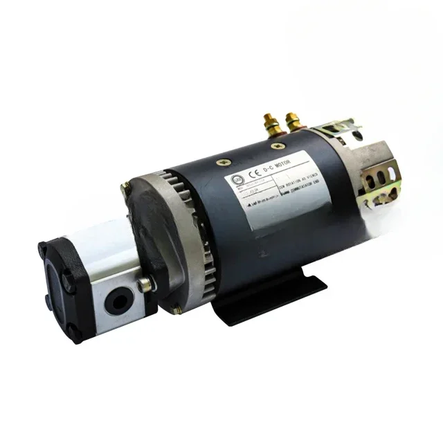 

Oil pump motor 24V Dingli Genie scissor forklift motor power unit 1256517 Xugong Bucher motor