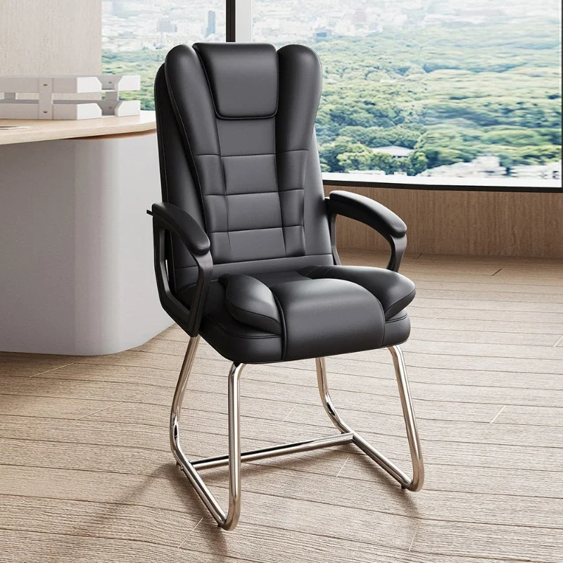 Household GoodsComputer Chair Home Office Chair Comfortable Conference Training Backrest Seat Arch Simple Mahjong Chair