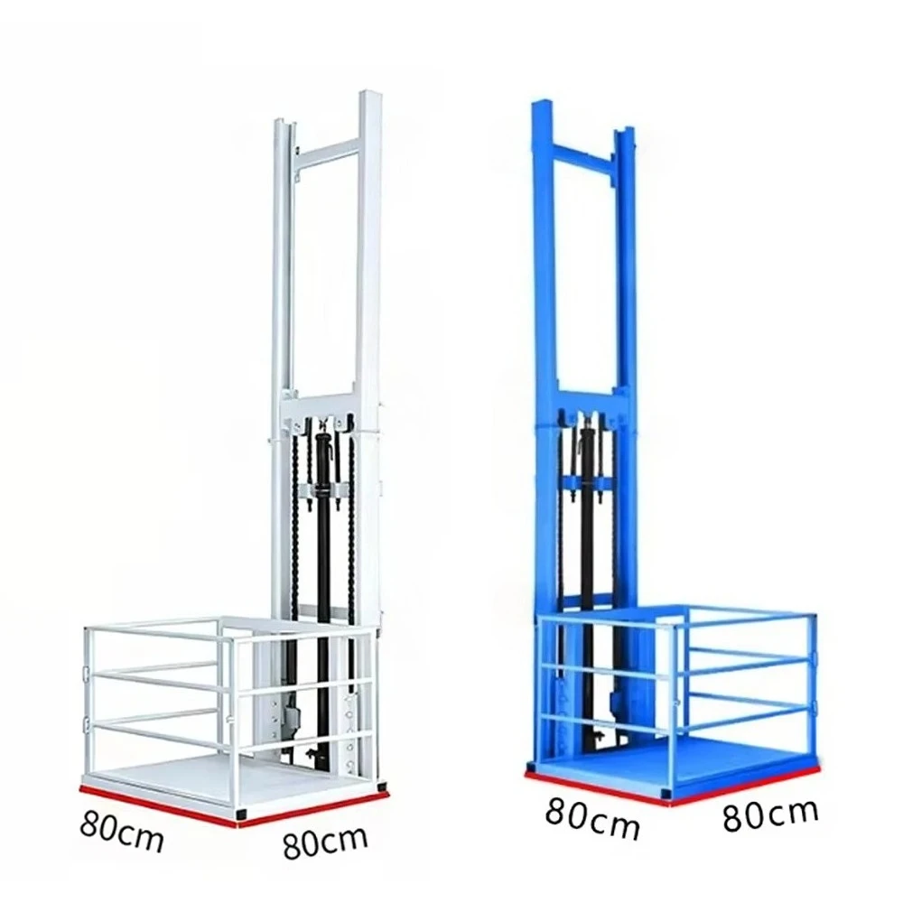 

Hydraulic Lifting Platform 2-12M Home Warehouse & Factory Loading Dock Lift High Capacity Home Warehouse Elevator 80*80cm