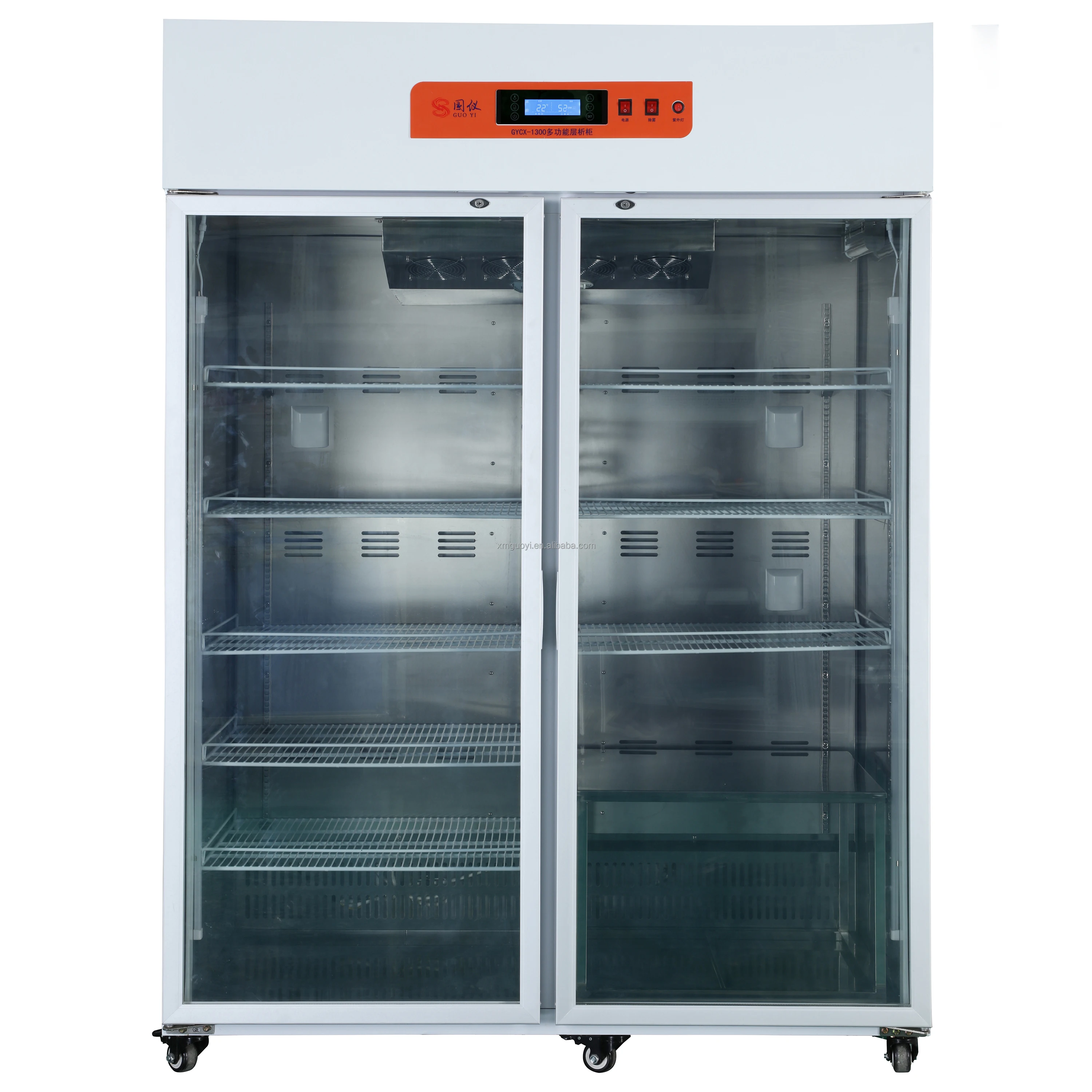 Suitable for all new smart devicesGYCX-1300 Vertical Chromatography Refrigerator Multi-Function Big Capacity  Storage Lab