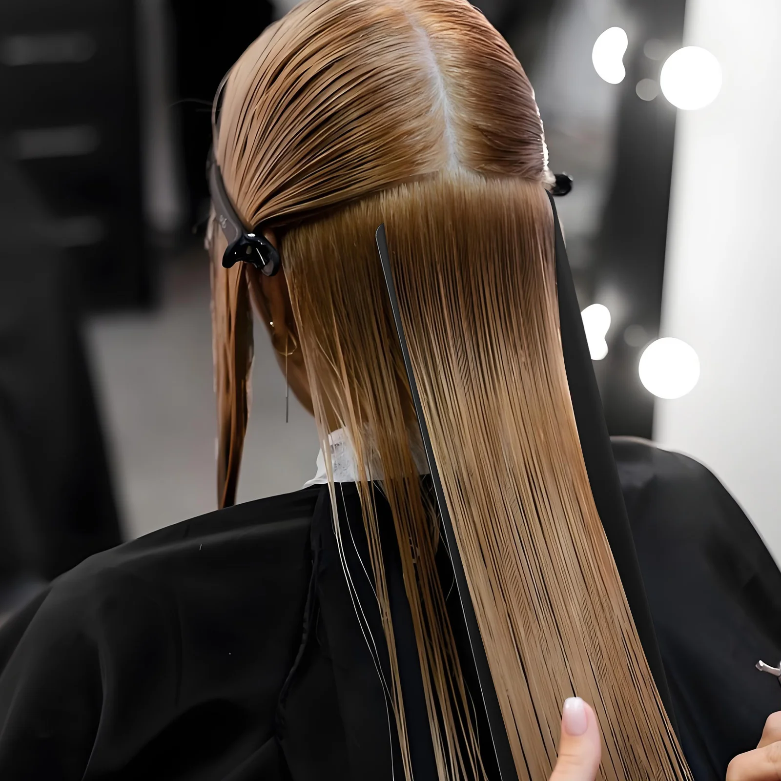 Acrylic Coloring Board Professional Dye Tool For Home Salon Plastic Hair Highlighting Paddle Hair Dye Board Salon Supply - Image 3