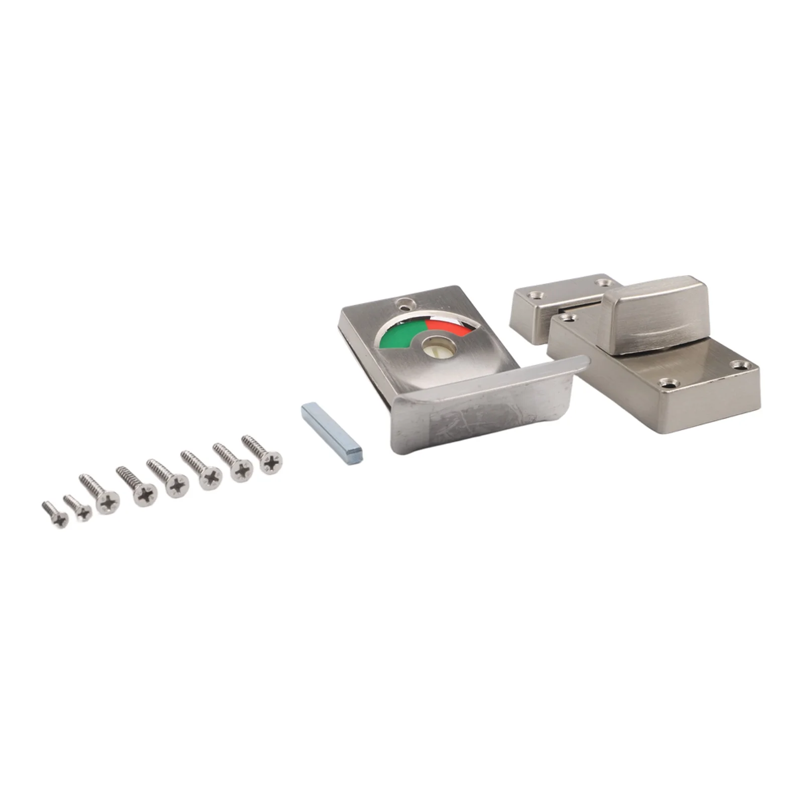 Brand New Door Lock Partition Door Accessories Bathroom For Public Places Hardware Latches & Bolts Spare Parts
