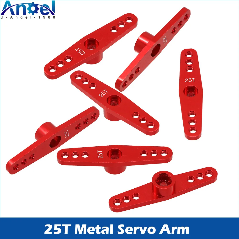 

1pc 42mm 28mm 25T M3 Aluminum RC Servo Arm Horn Single Arm/Dual Arm for Futaba Savox Xcore HL HSP HD Power RC Tools