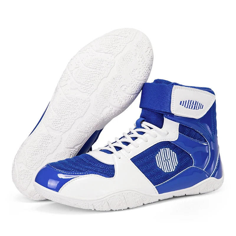 Classic Brand Unisex Men Wrestling Sneakers Top Quality Wearable Boxing Fighting Boots Anti Slip Big Size Gym Training Shoe