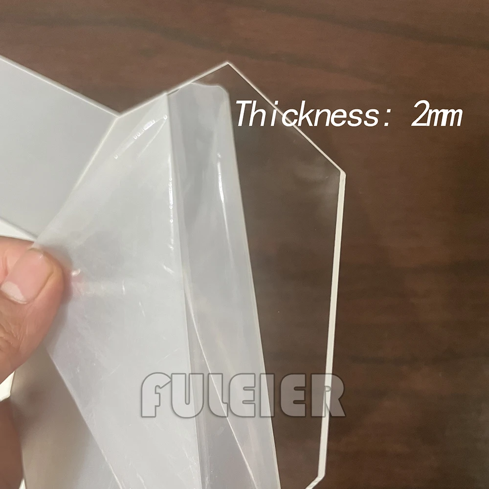 2pcs/set Acrylic Cake Disks Transparent Art Blank Board Cake Tool Tray Stand Baking Cake Decoration Tool Baking Accessories