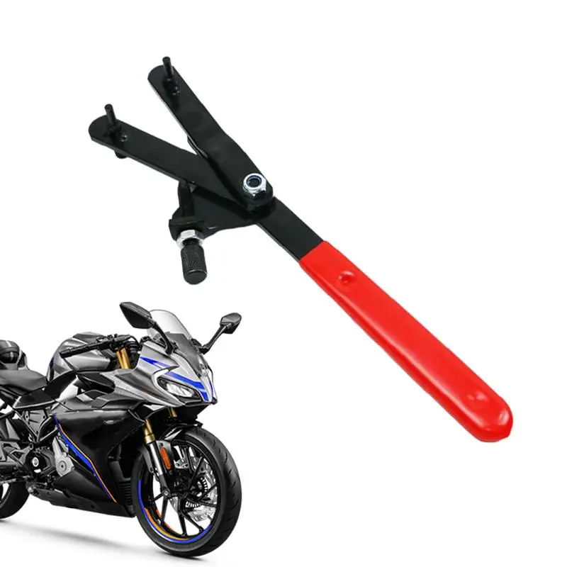 

Flexplate Wrench Engine Rotating Tool Heavy Duty Manual Iron Motorcycle Spanner For Scooter Repair Disassembly Engine Turning