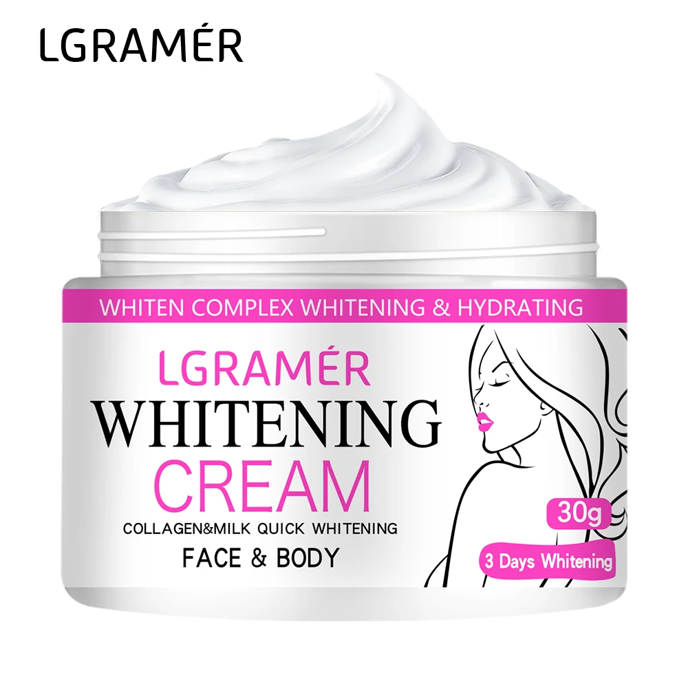 Face Body Brightening Cream Neck Knee Buttocks Thigh Underarm Inner Lightening Lotion Feminine Nourishing Dark Skin Care Cream