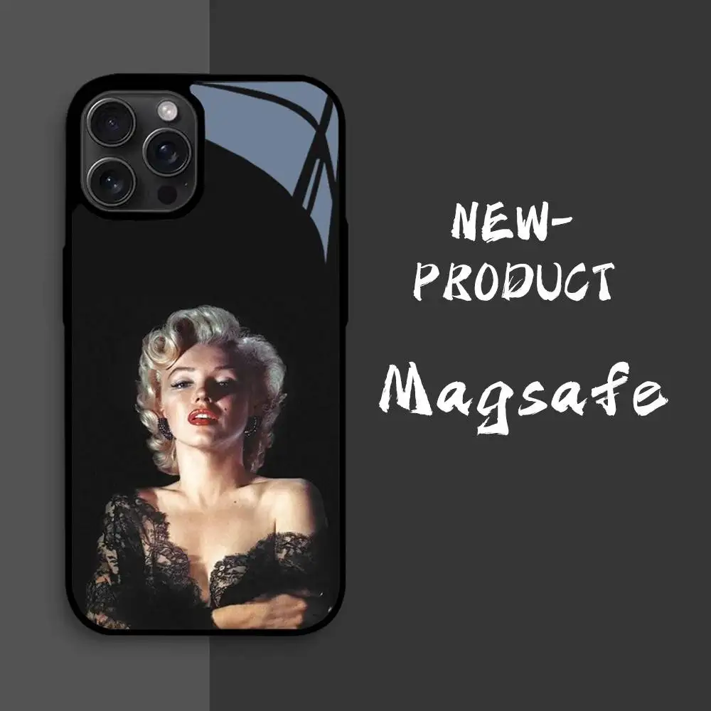 Чехол для телефона M-Marilyn Monroes IPhone 16 15 14 13 12 11 Pro Xs Max Mini XR X 7 8 Plus Luxury Mirror Hard Фото №5