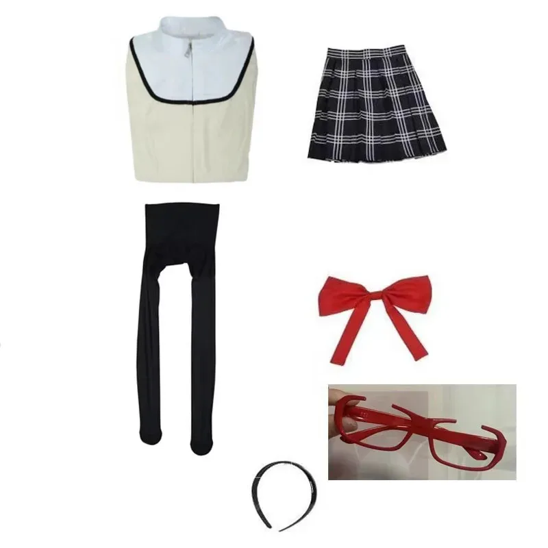 Tomoe Mami Sakura Kyouko Miki Sayaka Akemi Homura Kaname Madoka Cosplay Costume School Uniform Halloween Outfit