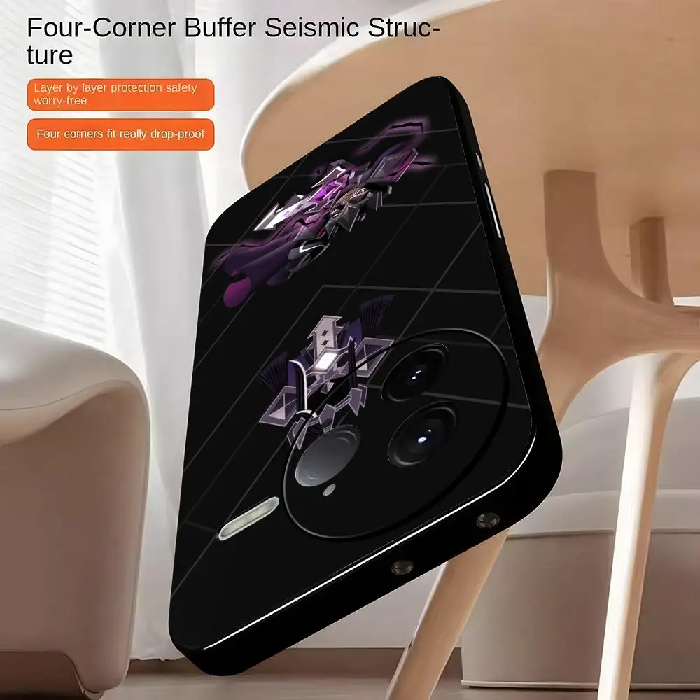 Anime Cute Cookie Run Kingdom Phone Case For Xiaomi POCO M7 M6 M5 X7 X6 X5 F7 F6 F5 Soft Black Pro 5G Phone Cover