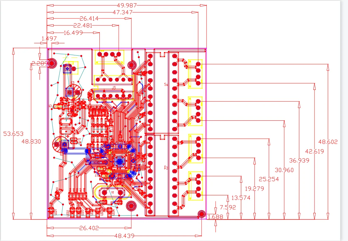 Unmanaged 5port 10/100M industrial Ethernet switch module  PCBA board OEM Auto-sensing Ports 5V-12V Motherboard