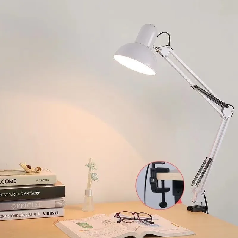 Practical Classic Practical Classic  LED Long Arm Eye Protection Manicure Eyelash Desk Lamp Learning Reading Work Repair Tattoo