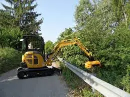 حفارة صغيرة جزازة العشب مرفق السكتة الدماغية 2-السكتة الدماغية 4-السكتة الدماغية المطرقة جزازة Mulcher جديد ترس المحرك معدات مزرعة البناء #3