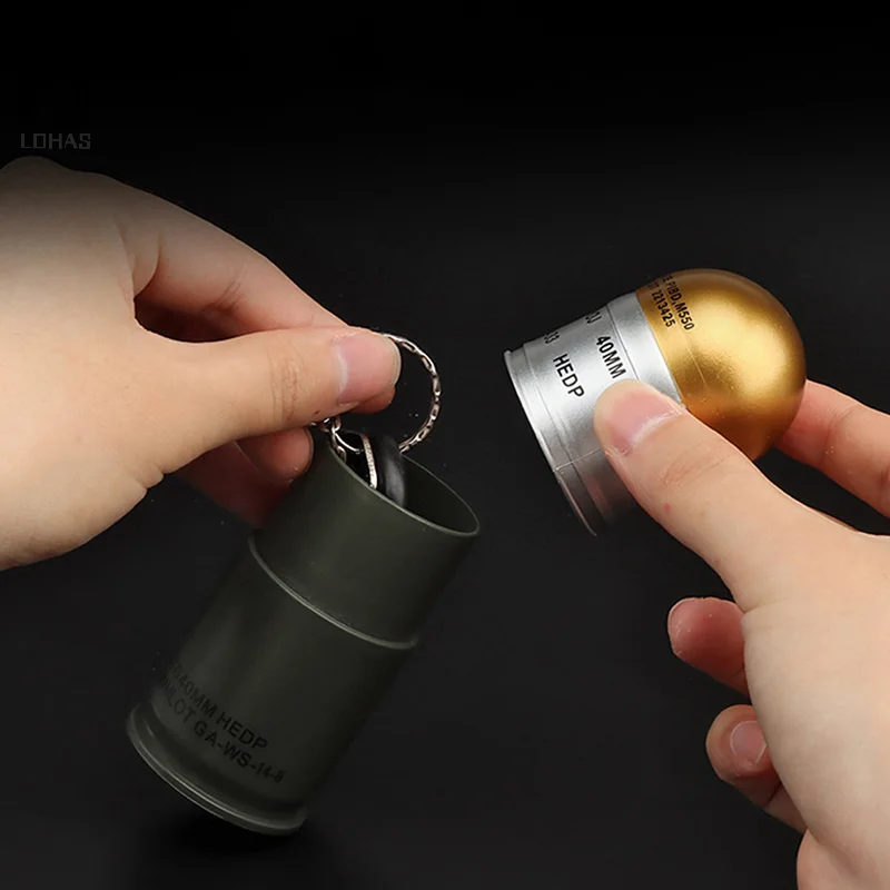 ミニ収納ケースコレクションボックス,モデルm433 hedp,40mm, 1個,2個,3