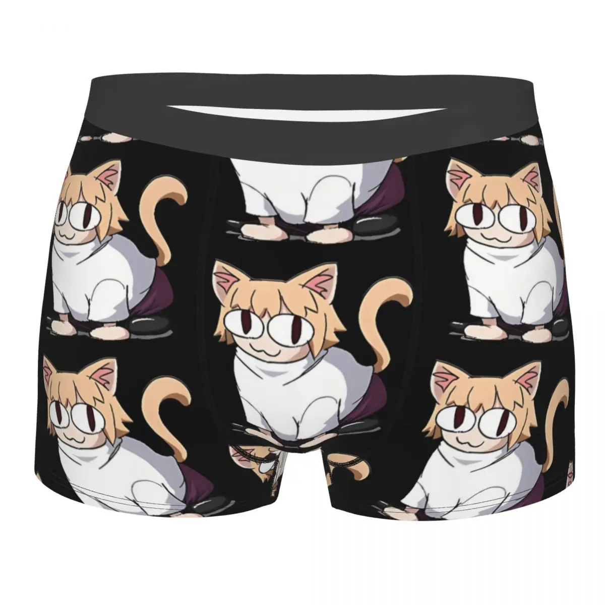 Cat Man\'s Boxer Briefs Underpants Neco Arc Highly Breathable High Quality Sexy Shorts Gift Idea