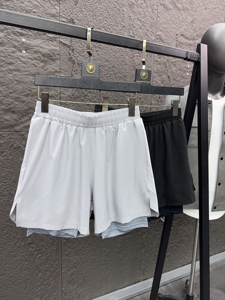 

Qui Dry Lightweight Outdoor Men's orts Pampa& Brand Summer Sport Sle Pure Color Breathable Straight Leg Casual Pants