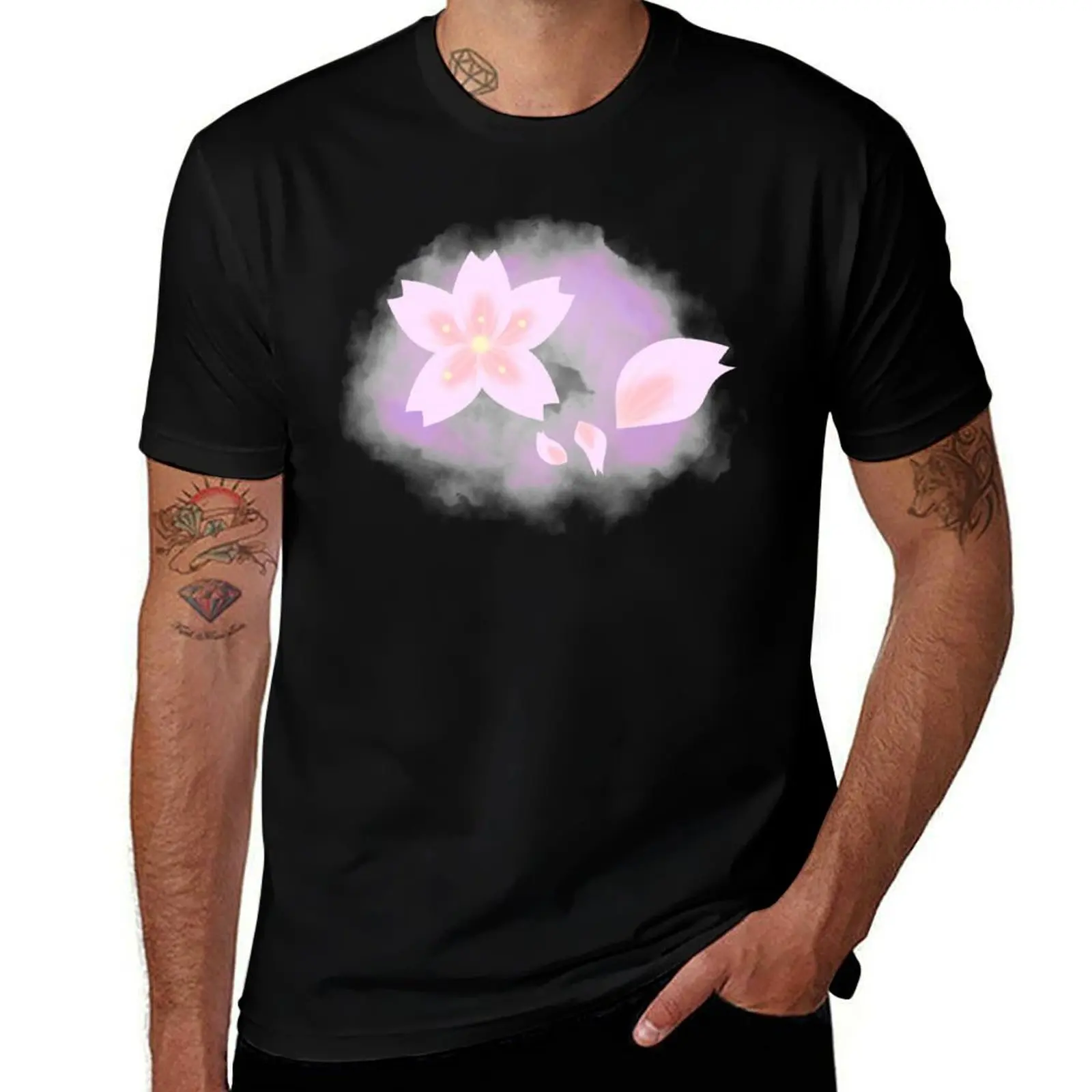 

Cherry Blossom T-Shirt man t shirts for men essential t shirt T-Shirt