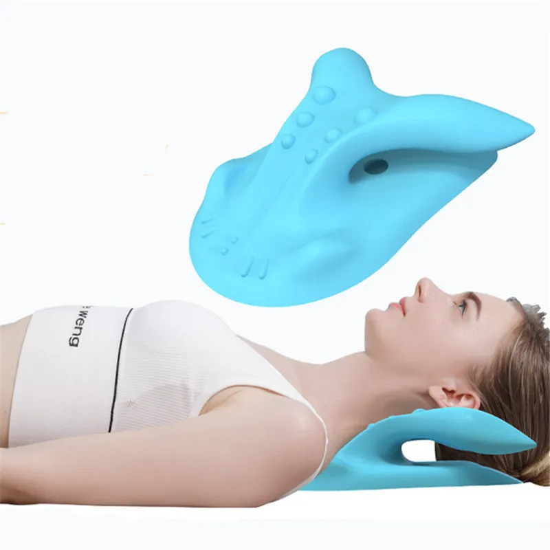

Neck Massager Neck Stretcher Neck and Back Massager for Neck Cervical Massage Pillow Neck Hump Corrector Pillow Cervical Massage