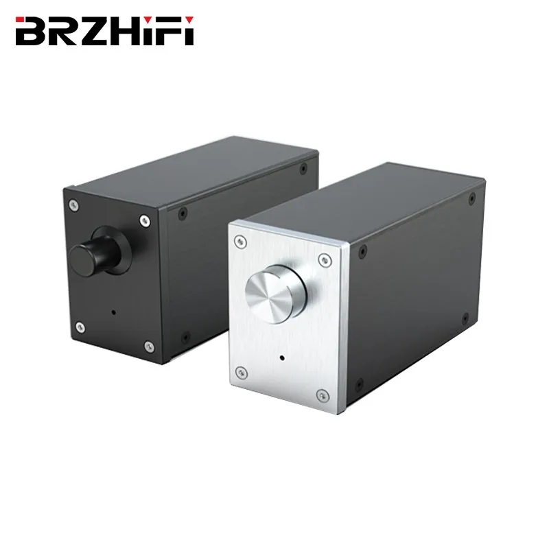 BRZHiFi полностью алюминиевый изысканный и Компактный усилитель DIY корпус подходит для LM1875 и других моделей A0609 чехол