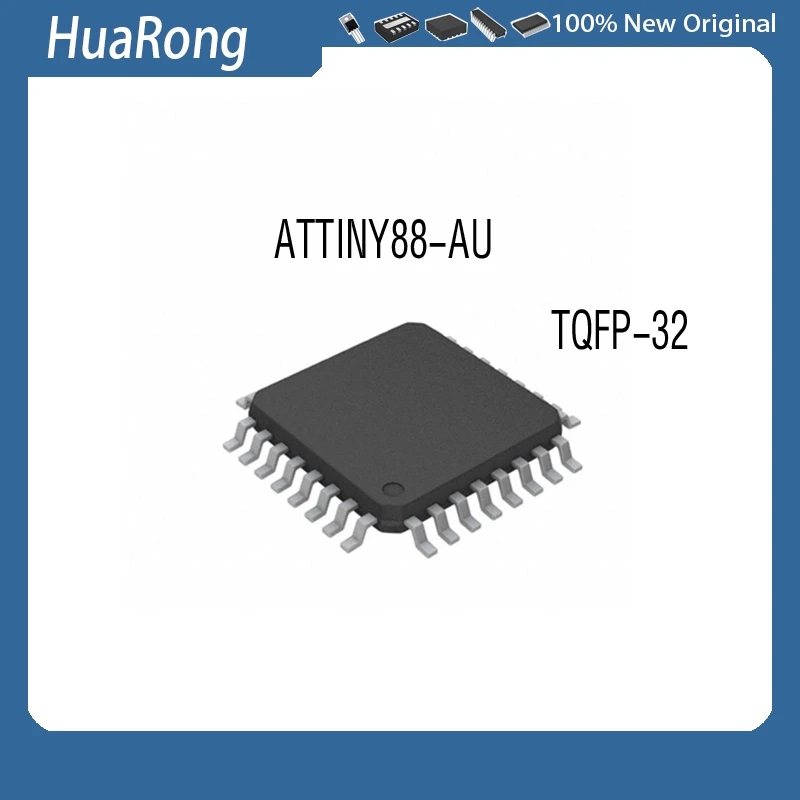 

New 5PCS/LOT ATTINY88 ATTINY88AU ATTINY88-AU TQFP-32