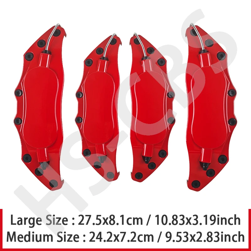 3D Metal Car Brake Caliper Cover Disc Anti Dust Shell Covers For Avenune Encore Enclave Regal Lacrosse Excelle Park Accessories