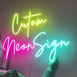 Create Your Quote Custom Neon Sign, Custom Led Sign,  Customized Neon Sign,  Custom Led Neon Sign
