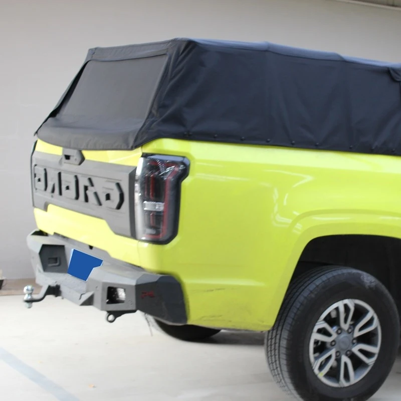 

4X4 Offroad Pick Up Truck Soft Canopy For Toyota Tacoma 2016 - 2020 5ft 6ft Truck Topper Offroad Back Canopy