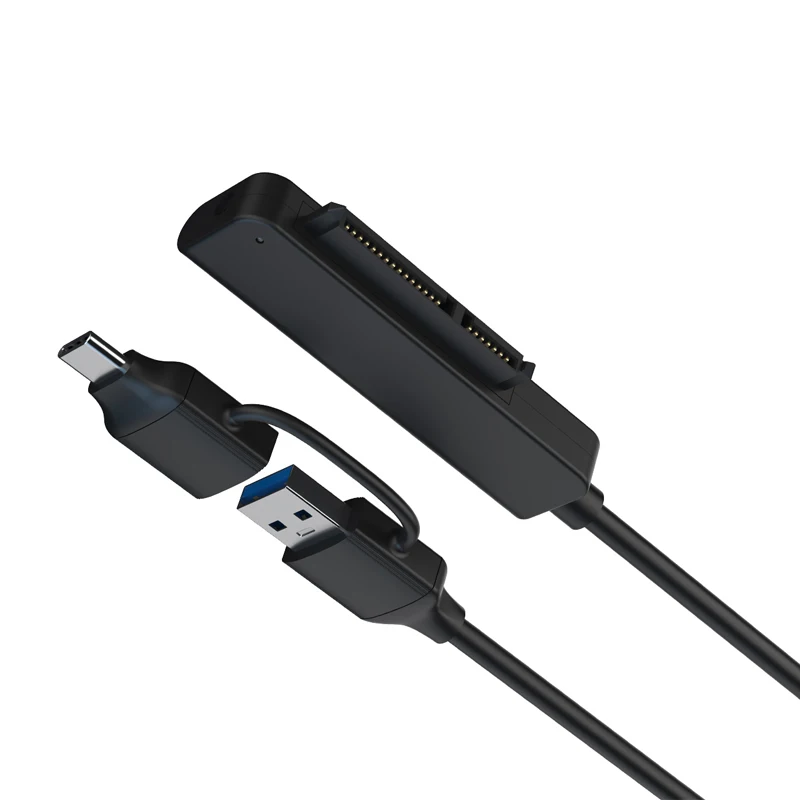 USB-C و USB3.0 إلى SATA محول حوض محطة USB 3.0 متعددة الوظائف محور دعم SSD HDD القرص الصلب USB محول الفاصل محول