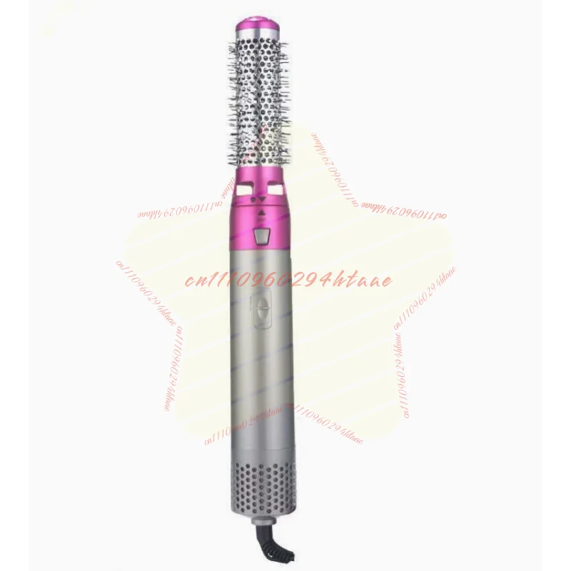 5-in-1 Curling Iron & Hot Air Comb, Hair Dryer, Straightening Comb, Automatic Hair Suction
