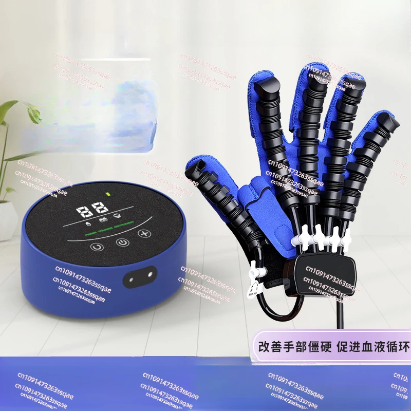 Electric Intelligent Machine Human Rehabilitation Gloves Five Finger Trainer Hand Recovery Massager