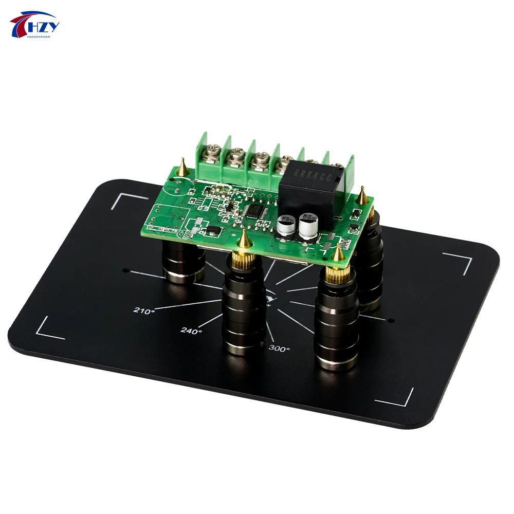 HZY Universal-Leiterplattenhalter Lötplattform mit Magnetfuß, fester Klemme, verstellbar für Leiterplatten-Elektronik-Reparaturset – Detail 10