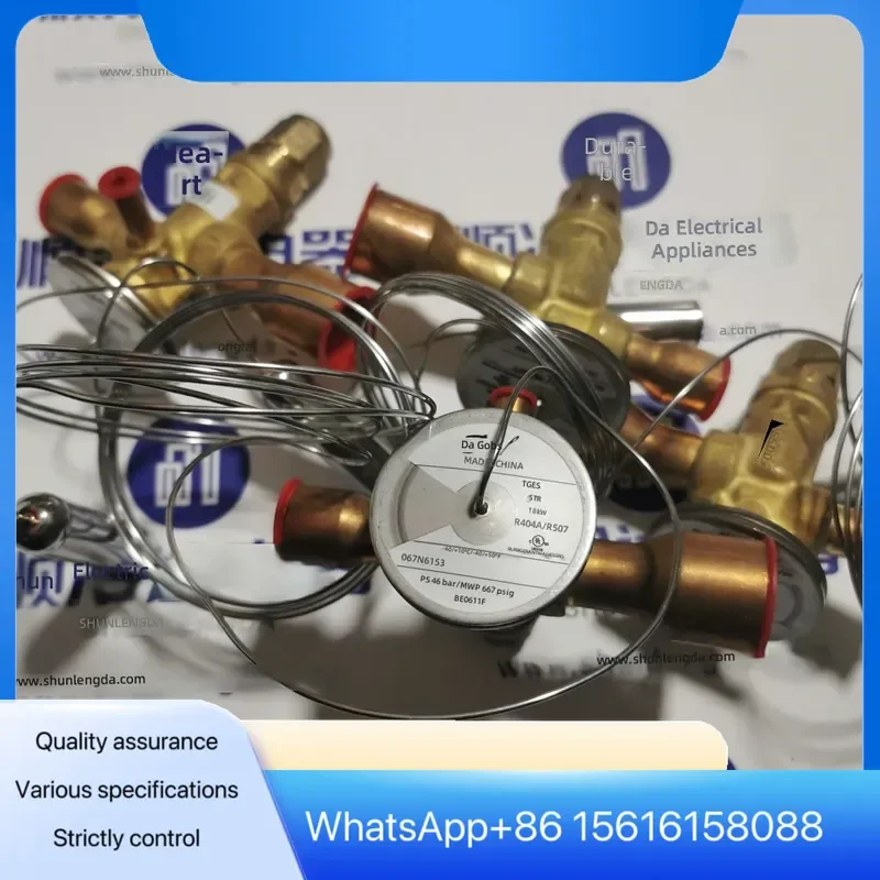 Danfoss R404 Thermal Expansion Valve TGES TGE 2 4 5 7.5 9 11 13 18 21 26 Refrigeration AC Parts Complete SKU Model Code