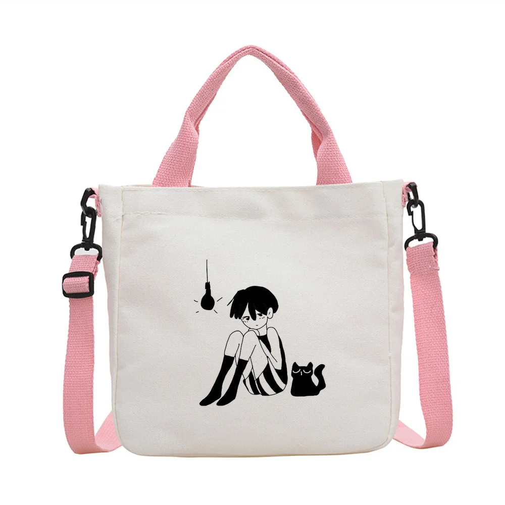 Omori tote bag sac cabas shopping torba na zakupy personnalisable foldable woman