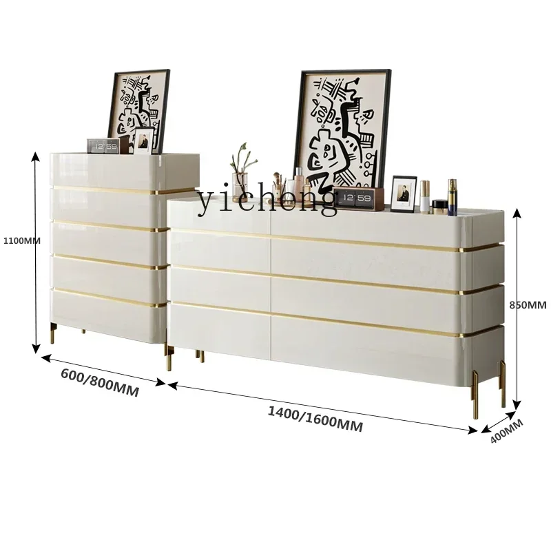 

solid wood chest modern minimalist living room sofa storage cabinet