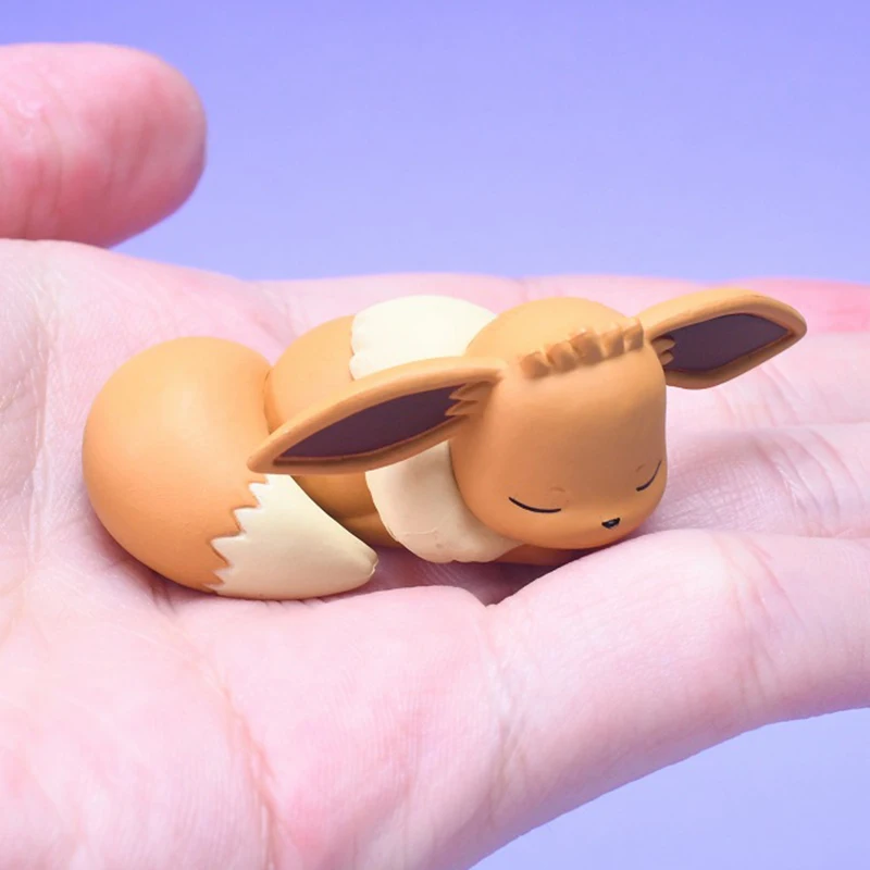 Pokémon Gashapon Echte BANDAI Nette Desktop Ornament Mode Trendy Spielen Puppe Anime Modell Action-figuren Modell Kinder Spielzeug