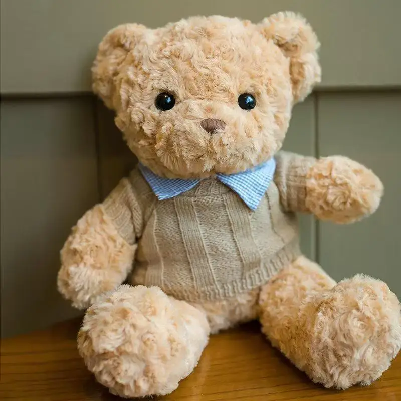 

Teddy Bear Plush Toy Flower Bouquet Hug Bear Stuffed Doll Valentine's Day Qixi Birthday Gift for Girls