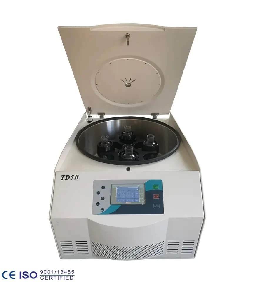 Heated Oil Test Centrifuge For 100ml Pear -Shaped Oil Tubes PLS-TD5B（ Can Inquire Shipping Costs）