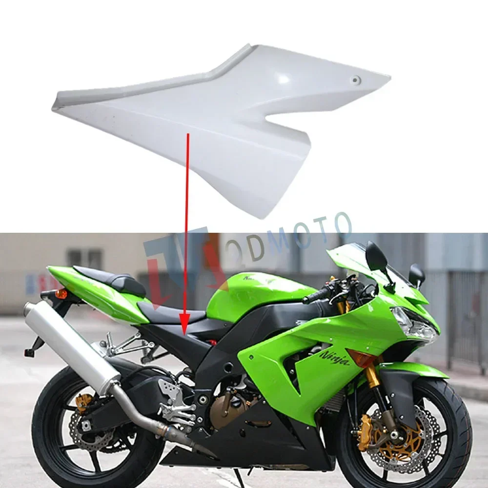 

For Kawasaki Ninja ZX 10R 2004 2005 Motorcycle Unpainted Unpainted Fuel Tank Side Plates ABS Injection Fairing Accessories