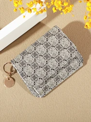 Wallet ultra-thin card bag, large capacity card slot, small vintage card bag, multiple card slots, women's small and exquisite