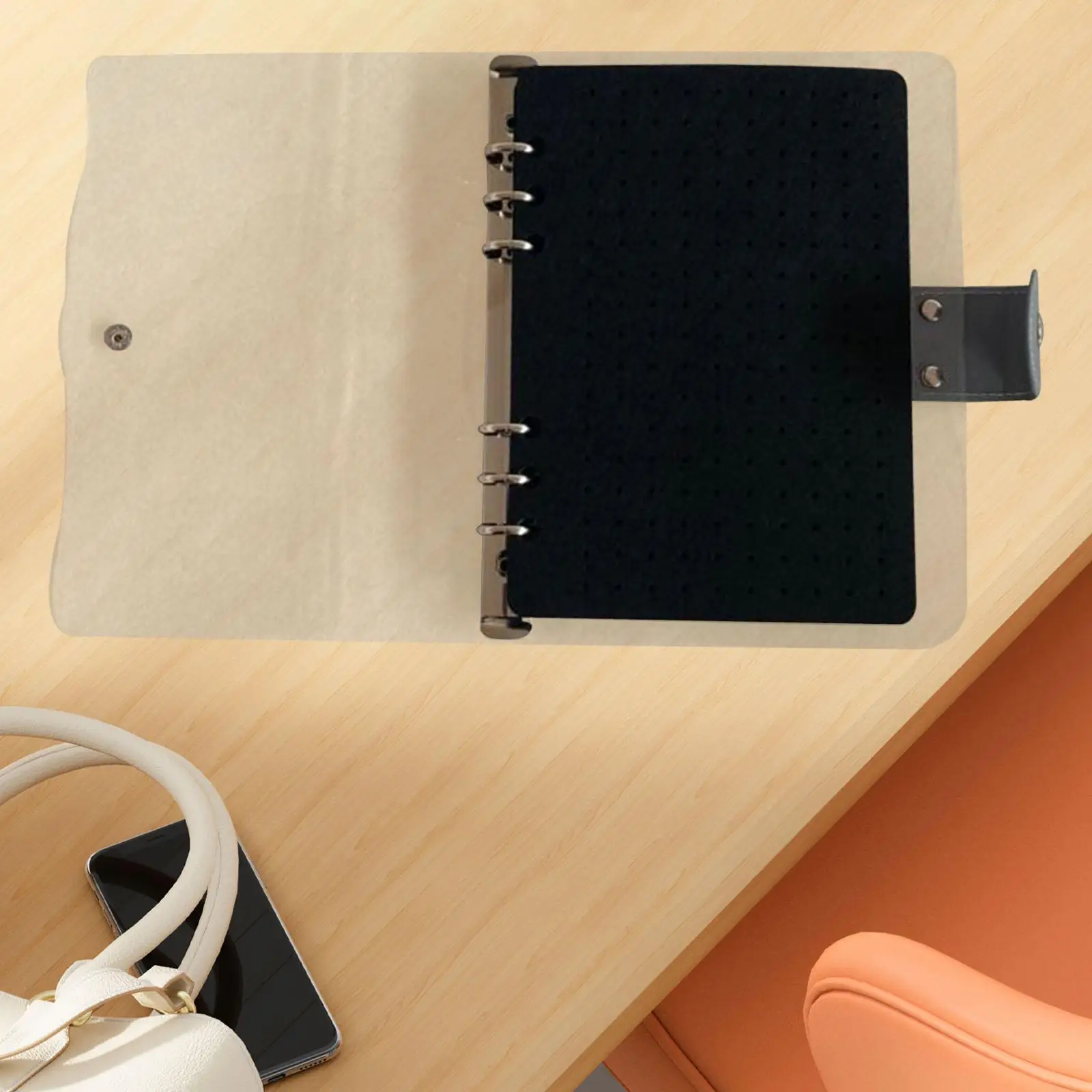 

Портативная книга-органайзер для значков с восемью листами из фетра для хранения значков и коллекционирования, идеально подходит для сумок и коллекционеров.