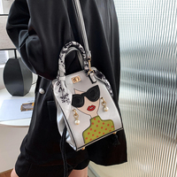2023 Luxury Brand Hand Bags for Women High Quality PU Shoulder Bag Fashion Glasses Beauty Crossbody Bag Cute Purses and Handbags