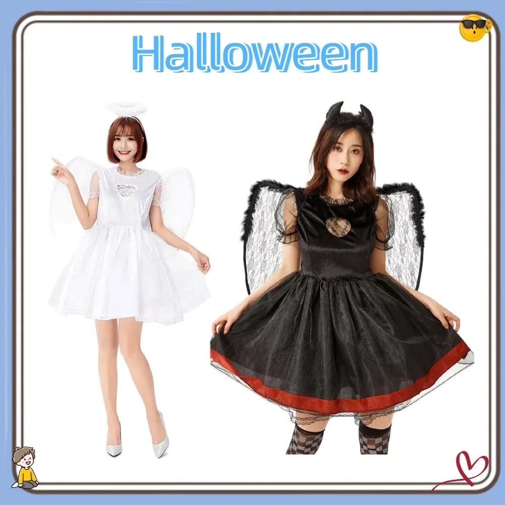 

Хэллоуин Ангел Косплей Костюм Японская вечеринка День рождения Платье-пачка