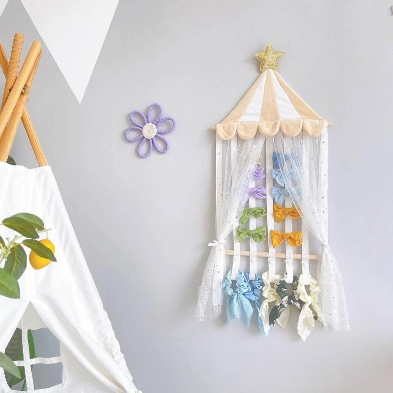 

Neat Baby Girl Headband & Hair Accessories Hanging Shelf Keep Hair Accessories 425F