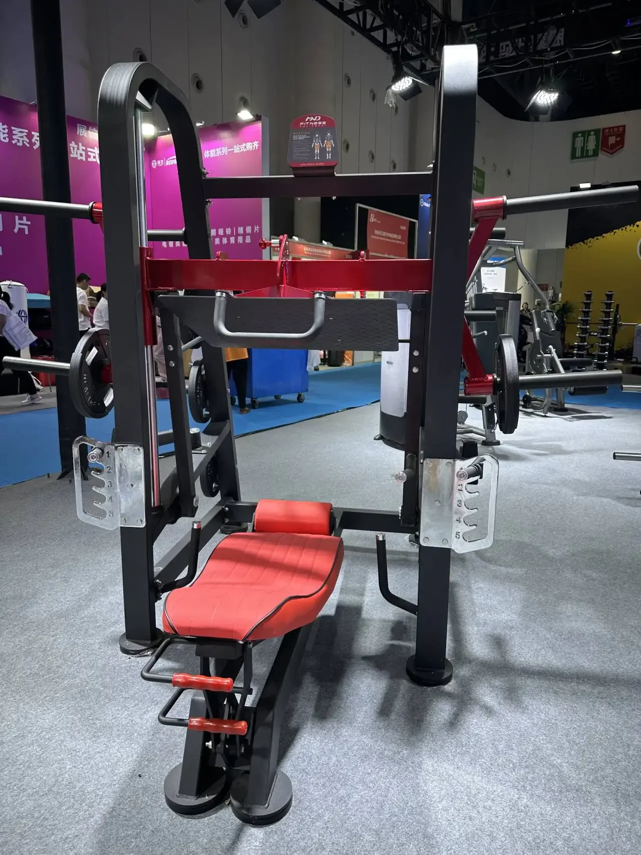 Gran oferta, placa de levantamiento de pesas cargada, equipo de gimnasio deportivo, curvatura de piernas alternativa para ejercicio