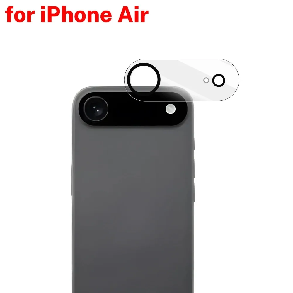 

New Tempered Glass Lens Films Anti-scratch Clear Lens Cover HD 9H Lens Protective Film for iPhone 17/Air/17 Pro Max